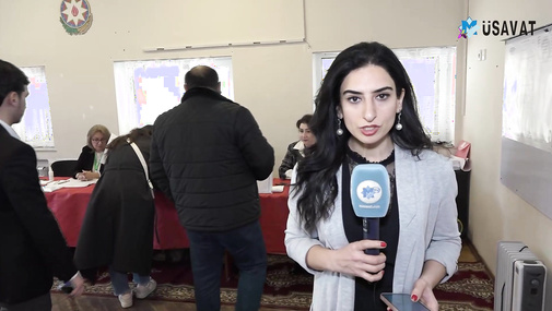 24 saylı Nizami 1-ci seçki dairəsinin 13 saylı seçki məntəqəsindəyik