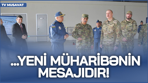 Prezidentin seçilən kimi hərbi formada şəkil çəkdirməsi yeni MÜHARİBƏnin MESAJIDIR! - R.Arifoğlu