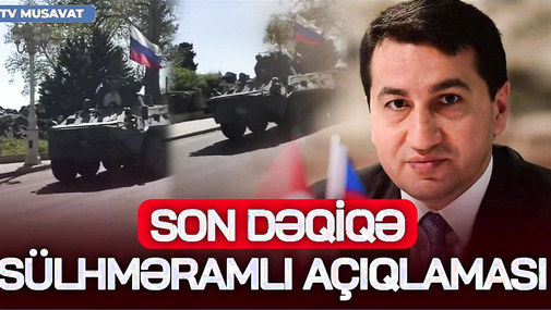 Azərbaycan hakimiyyətindən SON DƏQİQƏ sülhməramlı açıqlaması: İki ölkə liderlərinin... - CANLI