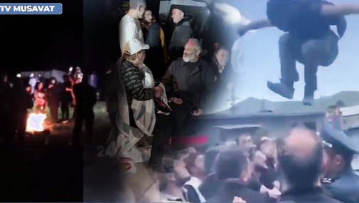 Ermənilər SƏRHƏD ÜSYANIna başladı: tonqallar qalandı,bir deputat YARALANDI–“Ö*LƏRİK,AMMA ÇIXMARIQ!”