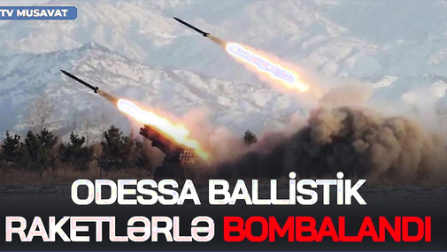 BAŞLADI! Odessa ballistik raketlərlə B*OMBALANDI, Rusiyanın 8 vilayəti VURULDU - CANLI