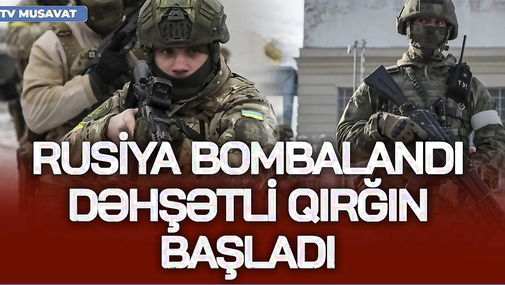 Rusiya BOMBALANDI – dəhşətli Q*IRĞIN BAŞLADI, ö*lülər artır, Putin NÜVƏ ƏMRİ VERDİ  - CANLIda