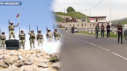 Bu gün ORDUMUZ Qazaxın kəndlərinə girir, ermənilər evləri, meşələri YANDIRIRLAR - “Ana Xəbər”