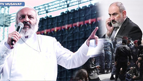 İrəvanda Q*IRĞIN BAŞLADI:yollar kəsildi, "Qırmızı beretlilər" küçələrdə,keşiş  Paşinyanı HƏDƏLƏDİ