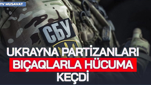BAŞLANDI! Ukrayna PARTİZANLARI paya və bıçaqlarla HÜCUMA keçdi, Kremldən DƏHŞƏTLİ HƏDƏ -  CANLI