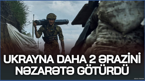 Ukrayna daha 2 ərazini nəzarətə götürdü - Ərazidən rus bayraqları yığışdırılır
