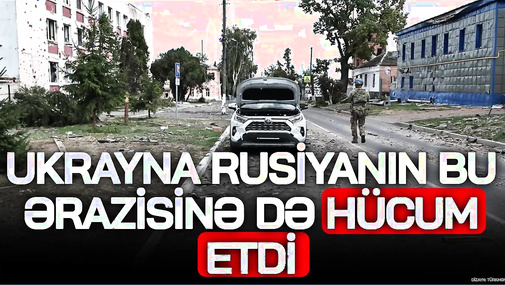 Rusiyada neft bazasına PUA hücumu, Kurskda daha bir körpü MƏHV EDİLDİ - 1700 rus bölgəni TƏRK ETDİ