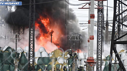 Ukraynanın enerji infrastrukturuna DƏHŞƏTLİ HÜCUM var, Rusiyada 38 mərtəbəli binaya dron hücumu olub