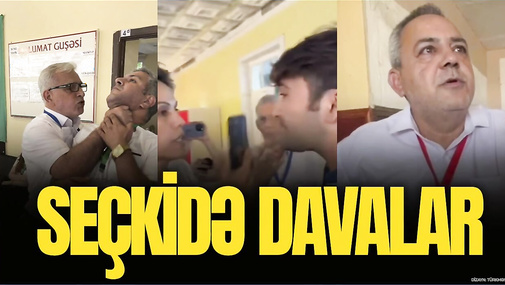 Seçki günü deputatlığa namizəd ƏLBƏYAXA DAVAYA çıxdı,  müstəqil müşahidəçini BOĞMAĞA CƏHD ETDİLƏR