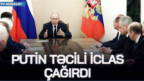 Putin TƏCİLİ iclas, Zelenski isə Kremli VURMAĞA çağırdı: 8 şəhərdə həyəcan - "Ana Xəbər"