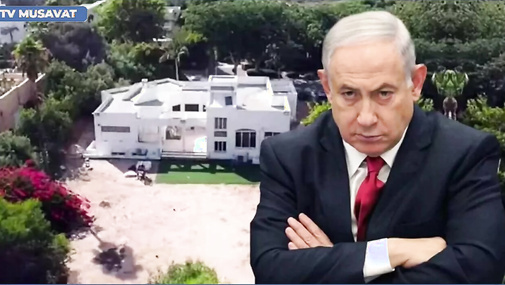 ŞOK: Netanyahunun iqamətgahı VURULDU, dronun biri binaya ÇIRPILDI - CANLI