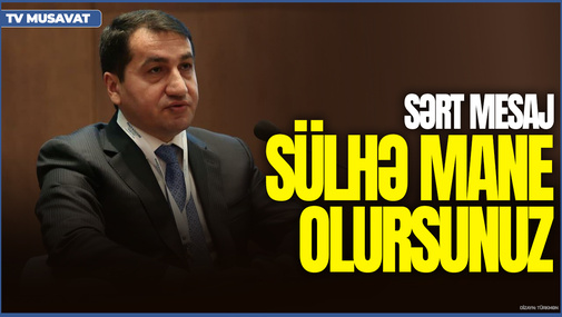 Hikmət Hacıyevdən Amerikalı siyasətçilərə SƏRT MESAJ: Regional sülhə MANE OLURSUZ!