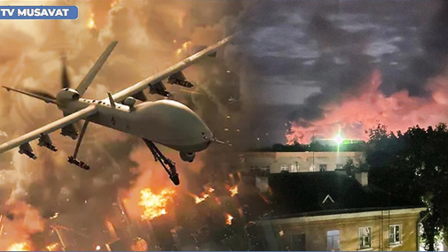 BU AN! Rusiya şəhərləri VURULDU: Rostov, Belqorod, Kursk, Oryol OD İÇİNDƏ!