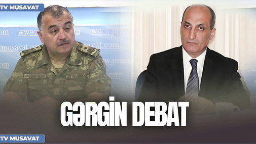 GƏRGİN DEBAT: Üzeyir Cəfərovla Fikrət Yusifov ÜZ-ÜZƏ: Kim qalib GƏLƏCƏK: Rusiya, ya Ukrayna?