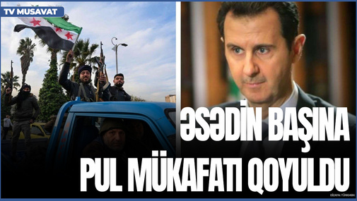 Əsədin başına PUL MÜKAFATI qoyuldu - BÜTÜN DETALLAR