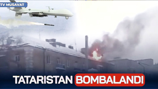 BU DƏQİQƏ! Tatarıstan da BOMBALANDI: binalar VURULDU, Kazanda həyat dayandı