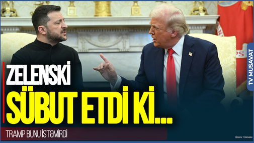 Zelenski siyasətdə zəif olduğunu sübut etdi: Tramp bunu istəmirdi - Elçin Alıoğlu efirdə Ukrayna dilində MÜRACİƏT ETDİ