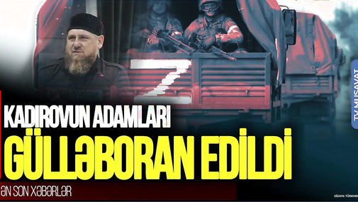 Zaporojyedə DƏHŞƏT! Kadırovun adamları G*ÜLLƏBARAN edildi, maşın PARTLADILDI - CANLI