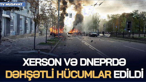 Xerson və Dneprdə DƏHŞƏTLİ PARTLAYIŞLAR: Zelenski ilə Trampdan TƏCİLİ açıqlamalar - "Ana Xəbər"