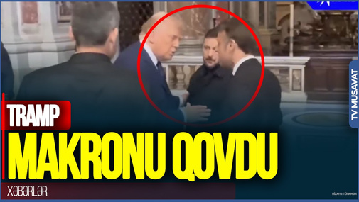 Tramp Makronu QOVDU, müxalifət isə onu “quzğun” adlandırdı