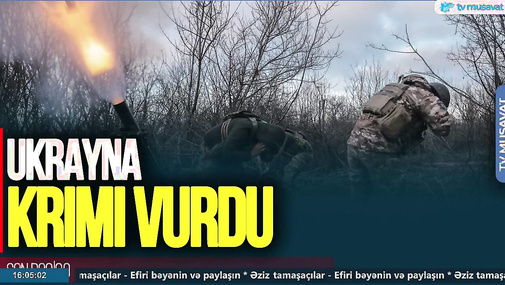 SON DƏQİQƏ: Ukrayna Krımı VURDU, rusların “Triumf”u sıradan çıxarıldı - CANLI
