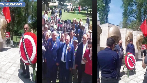 Rusiya Azərbaycandan İNTİQAMA İmişlidə BAŞLADI: öncə SSSRİ bayrağı və Georgi lenti, sonra ...