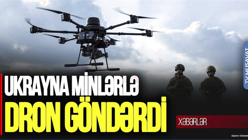 Ukrayna Rusiyaya MİNLƏRLƏ dron göndərdi, Xarkov və Donetskdə QIRĞIN gedir - CANLI