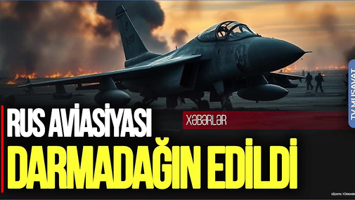 Rus aviasiyası DARMADAĞIN edildi, Xarkovda QIRĞIN gedir – CANLI