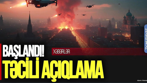 BAŞLANDI! Rusiya YÜZLƏRLƏ RAKETLƏ Ukraynanı BOMBARDMAN edir, TƏCİLİ açıqlama - CANLI