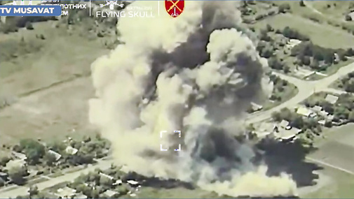 Ukrayna Hammer ilə Rusiyanın silah anbarını HAVAYA UÇURDU,  Kiyev VURULDU, insanlar metroda GECƏLƏDİ