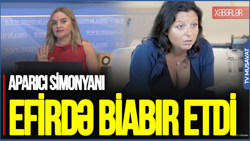 “Həm əxlaqsızdır, həm də əxlaqsızlığı ilə FƏXR EDİR” - aparıcı Simonyanı efirdə BİABIR ETDİ