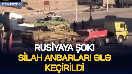 Rusiyaya ŞOK! Silah anbarları ƏLƏ KEÇİRİLDİ, Amerika texniki heyət GƏTİRİR – ruslar QAÇIR