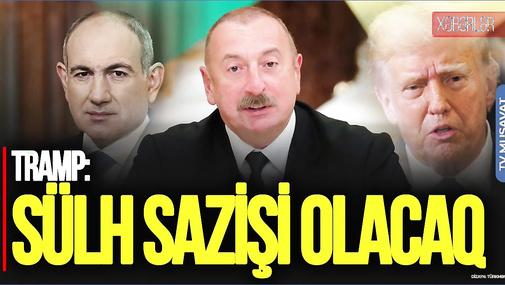 Tramp “Bu gün Azərbaycanla Ermənistan arasında SÜLH SAZİŞİ olacaq” dedi və Putini HƏDƏLƏDİ: “ƏSLA!”