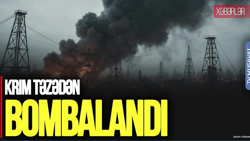 Krım təzədən BOMBALANDI, dron bazası və rus elit bölmələri M*ƏHV edildi - CANLI
