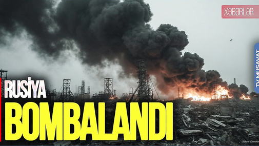 Rusiya BOMBALANDI! Cənubda ən BÖYÜK zavod 5 GÜNDÜR YANIR... – Görüntülər “Ana Xəbər”də