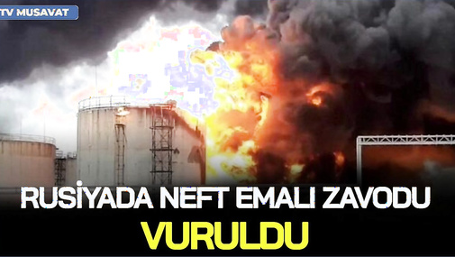 Rusiyada Neft Emalı Zavodu, Donetskdə. komanda məntəqələri VURULDU – Saratov OD İÇİNDƏ!