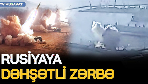 Rusiyaya DƏHŞƏTLİ ZƏRBƏ: Qara dəniz NEFT terminalları VURULDU,  təyyarələr TOQQUŞDU, benzin BÖHRANI!