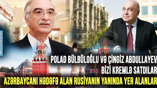 Polad Bülbüloğlu və Çingiz Abdullayev bizi Kremlə SATDILAR – şok görüntülər “Canlı debat”da