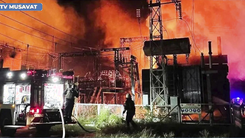 Krımda PARTLAYIŞLAR: neft bazası VURULDU, Rusiya Almaniya və Norveçə PUA-lar GÖNDƏRDİ