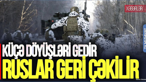 Pokrovskda QIRĞIN: Küçə DÖYÜŞLƏRİ gedir, ruslar GERİ çəkilir - CANLI