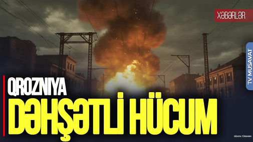 Qroznıya DƏHŞƏTLİ HÜCUM: “Rosqvardiya”nın hərbi şəhərciyi VURULDU - “Ana Xəbər”