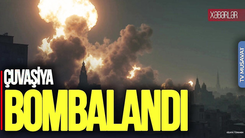 Çuvaşiya BOMBALANDI, xeyli YARALI var: Moskvanı VURAN raket alınır - CANLI