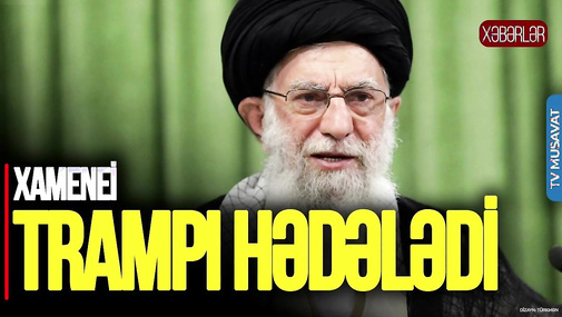 Xamenei azərbaycanlılarla görüşdə Trampı HƏDƏLƏDİ: Dənizdə batırarıq! CANLI