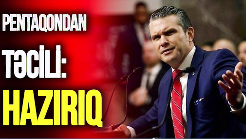 Pentaqondan və Baş Qərargahdan TƏCİLİ: Xamenei əlil qalıb, yeni HÜCUMLARA hazırıq – TV Musavat