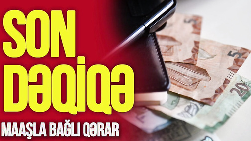 Parlamentdən maaşla bağlı SON DƏQİQƏ qərarı – “Ana Xəbər” - Tv Musavat