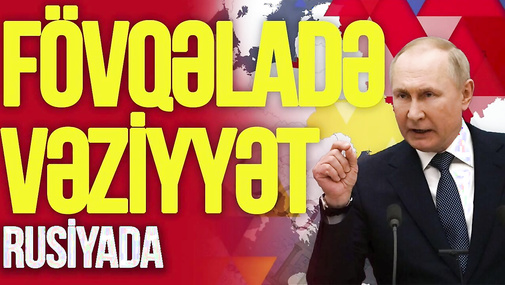 Ukrayna BOMBALADI, Rusiyada FÖVQƏLADƏ VƏZİYYƏT: Nazir TƏCİLİ bu şəhərə getdi, Permdə isə...