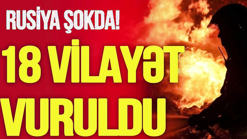 Rusiya ŞOKDA!18 vilayət VURULDU, Moskvaya ŞİDDƏTLİ hücum,Putin bunkerə QAÇDI!-TV Musavat-Səhər Xəbər