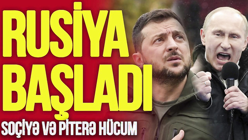 Kremldən rəsmi HAZIRLIQ: Müdafiə Nazirliyi AÇIQLAMA yaydı - Soçiyə və Piterə HÜCUM