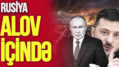 Ukrayna şəhərlərə OD yağdırır, dronlar Rusiya və Krımı ALOVLARA qərq edib – TV Musavat
