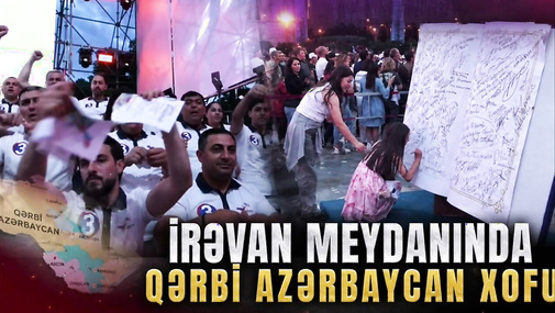 İrəvan mitinqində Azərbaycan dilində SƏS YAZISI yayıldı! Xəritə CIRDILAR, Səfərov qanunu İMZALANDI